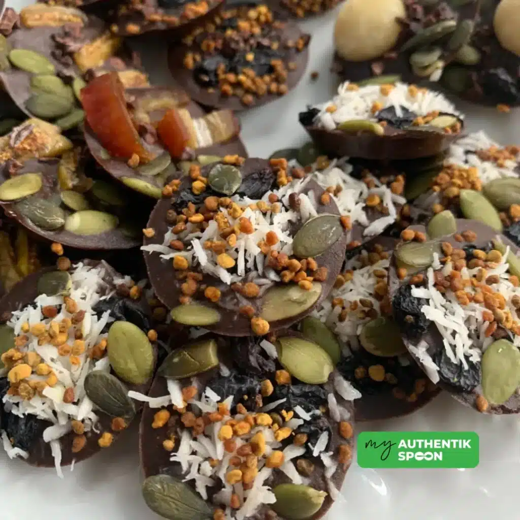 raw chocolate bites for weight loss and detox