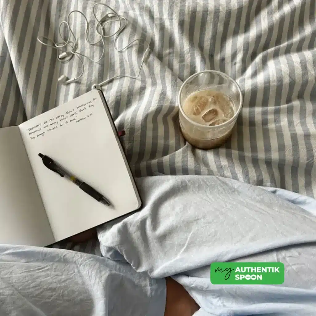 Journaling for beginners: writing in a notebook to calm the mind, reduce stress, and create mental clarity